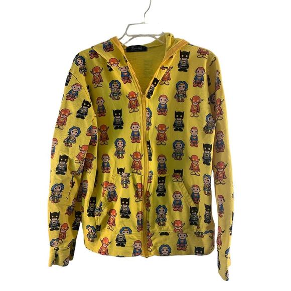 BENOWNED Unisex Comic Hero Full Zip Hoodie - Picture 1 of 8